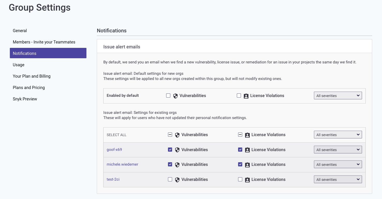 Set Group-level notifications