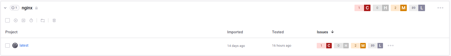 Nexus Project in Projets listing