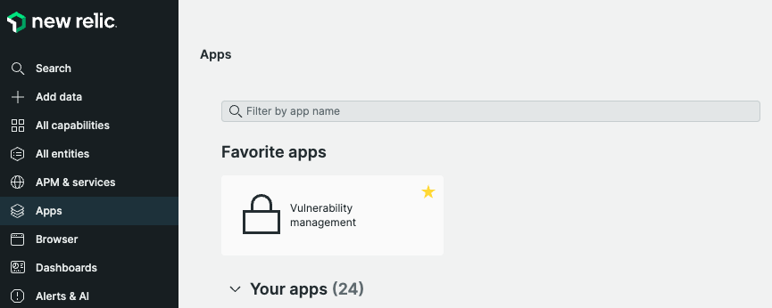 Vulnerability management app