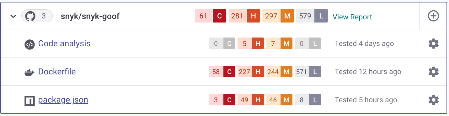 View imported Projects